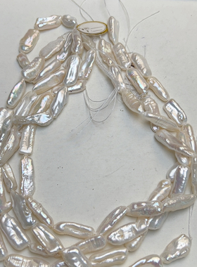 y393巴洛克珍珠长条一条10mm