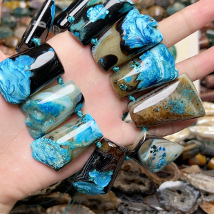 R278海洋玛瑙塔链一条