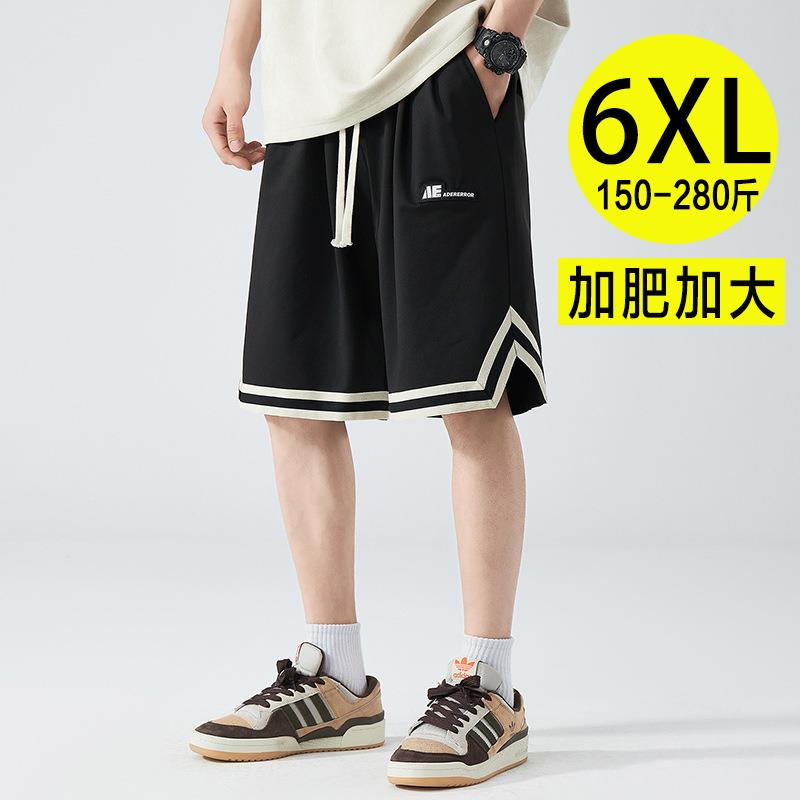 2025新款大码胖子夏季薄款运动短裤男士加肥加大学生潮流5五分裤