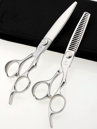 承剪理发碎发美发剪刀发廊综合平剪鱼骨剪胖胖滑剪无痕牙剪套装SY - 封面