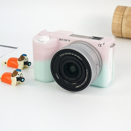 适用索尼a6000相机包A7C2硅胶保护套SONY A7CR防撞软壳zve10二代