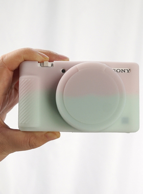 适用索尼A7CR/A7R5/A72/A7R4/A7M3/A7M4/A7C2保护套相机硅胶套ZV1