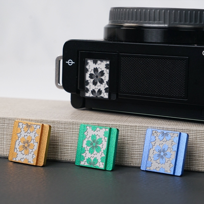 富士樱花热靴盖适用索尼A7C2美颜相机zve10尼康Z50 ZFC装饰防尘盖