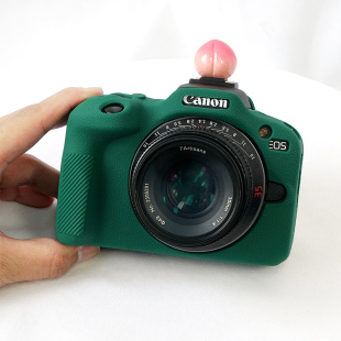 适用于佳能R8相机包EOS5硅胶套R6 R7磨砂保护套R100防撞壳荔枝纹