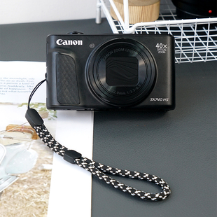 相机手腕绳适用于理光GR2索尼A6400 G7X2微单背带 ZV1F佳能SX740