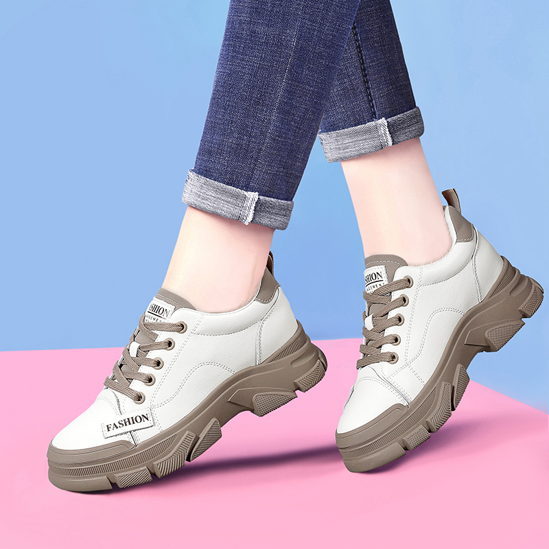 官网新品！温柔优雅运动休闲白鞋