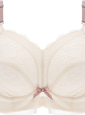 无钢圈全罩杯薄款女士文胸罩 75J80I85H100H100I105H105J聚拢内衣