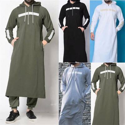 长袍卫衣Hoodedrobesweatshirt