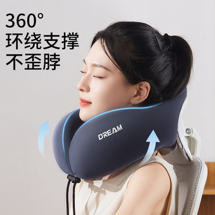 Memory Foam U-Shaped Neck Pillow for Travel Airplane旅行颈枕