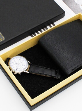 Luxury Watch Wallet Set For Men birthday business gift 礼物