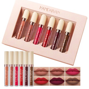 Colors Matte Rose Lip Gloss Lipstick women gift lipgloss唇彩