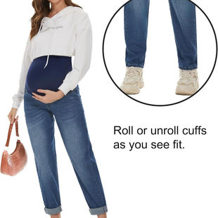Pregnancy Mother Pants Women Maternity Denim Jeans 孕妇裤子