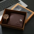 Wallet + Watch (Brown)
