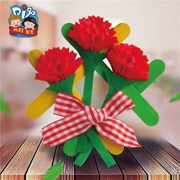 MEIKE creative EVA handmade giỏ hoa mô phỏng bouquet trong chậu trẻ em của sản xuất vật liệu gói diy môi trường đổi mới đồ chơi em bé