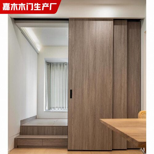无轨道移门卧室门折叠门
