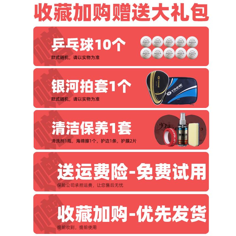 乒乓球拍8星9星单拍兵乓球拍九星12星专业级高弹横直拍