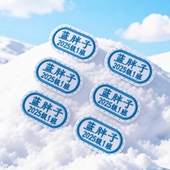 定制班级刺绣名字贴有缝孔儿童校服姓名贴防水可缝幼儿园中小学生