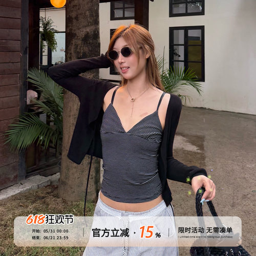 饭饭又饿了韩系纯色防晒针织开衫