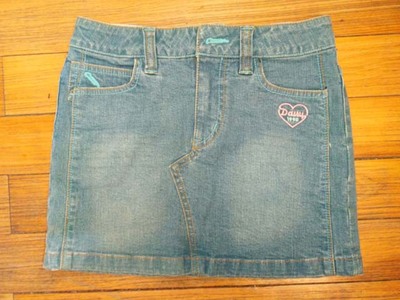 DAISY LOVERS蓝色牛仔短裙140/150