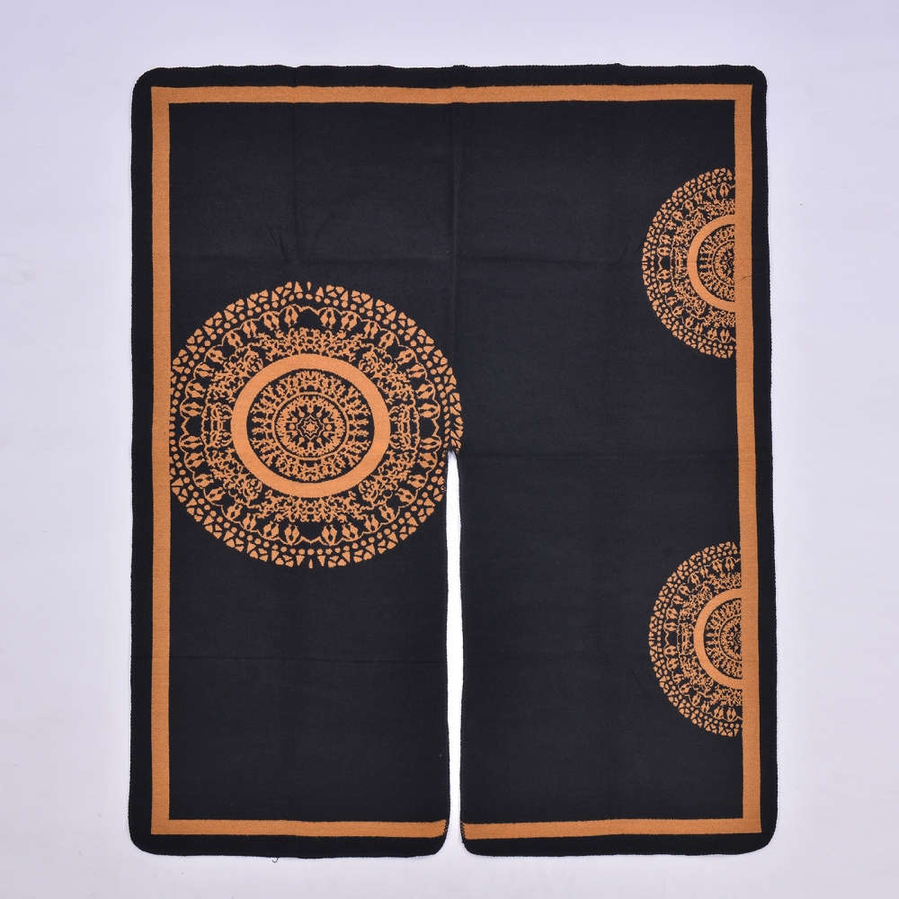 秋冬双面加厚保暖披肩斗篷欧美简