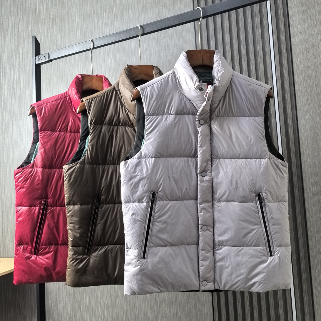 加厚保暖防寒立领休闲羽绒马甲