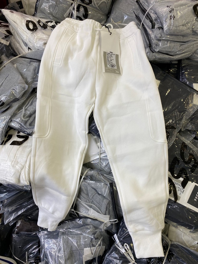 松紧腰围卫裤休闲运动九分裤