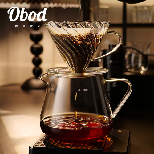 Obod手冲咖啡壶分享壶滴漏壶