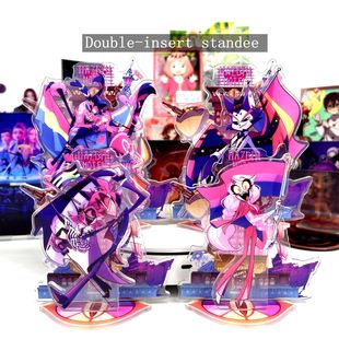 2动漫周边装 Hotel 饰桌面小摆件 Hazbin 自制亚克力立牌地狱客栈2