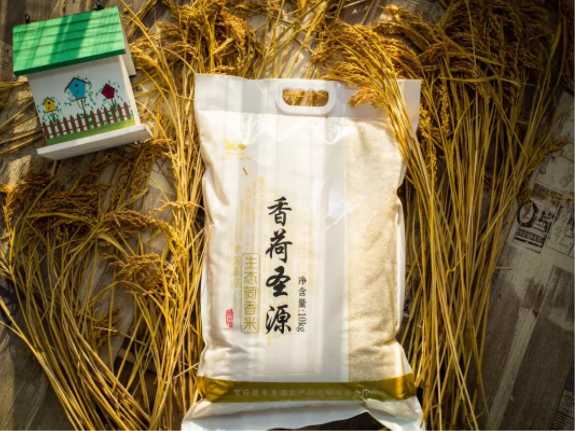 新品上市香荷圣源荷香米10kg家庭装宝应大米23年新米一级粳米