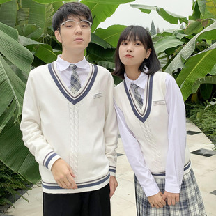校服套装中学生初中运动会班服高中生秋季英伦学院风韩式jk制服女