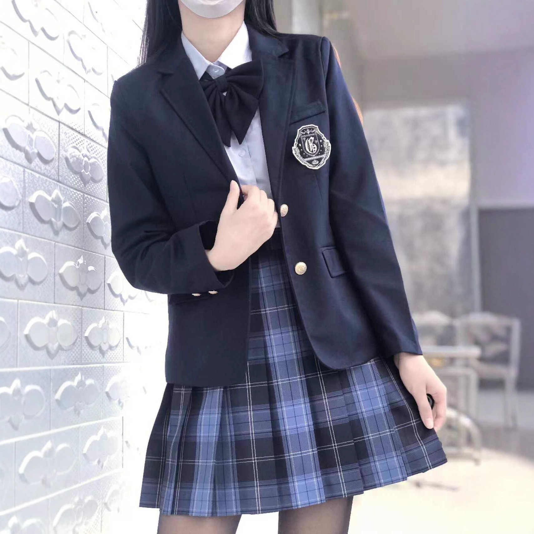 哔叽面料小西装正版原创JK制服秋冬日系学院风学生校供西服外套,女装/女士精品,西装,淘宝优惠券,粉丝福利购,淘宝优惠卷