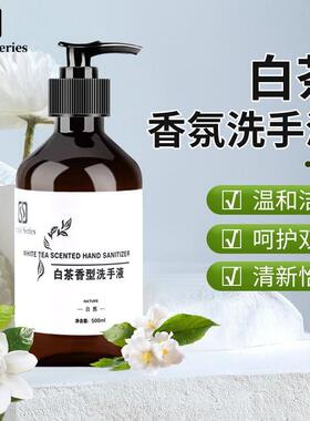 星级酒店专用洗手液起泡快香氛洗手泡沫大瓶装500ML家用厂家