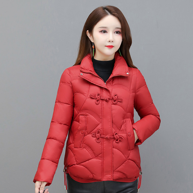 复古盘扣中国风短款羽绒棉衣女2025冬高端小个子加厚棉袄棉服外套,女装/女士精品,棉衣/棉服,淘宝优惠券,粉丝福利购,淘宝优惠卷