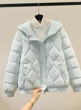 羽绒棉服秋冬季新款女装大码休闲