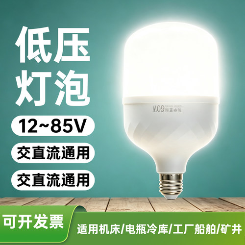 明华亚明E27低压交直流LED球泡灯