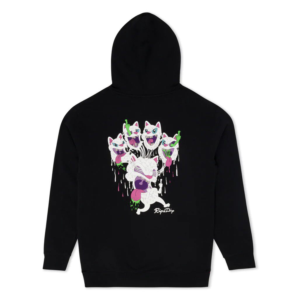 【Ohh】现货RIPNDIP SLIMEY BOYS HOODIE 美潮 贱猫 连帽卫衣