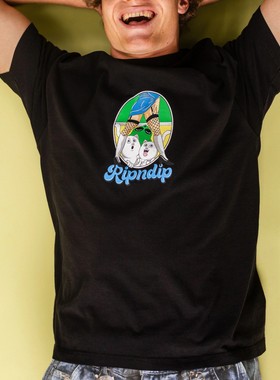 【Ohh】现货 RIPNDIP NERMAL FEST TEE 贱猫 短袖T恤