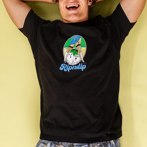 【Ohh】现货 RIPNDIP NERMAL FEST TEE 贱猫 短袖T恤