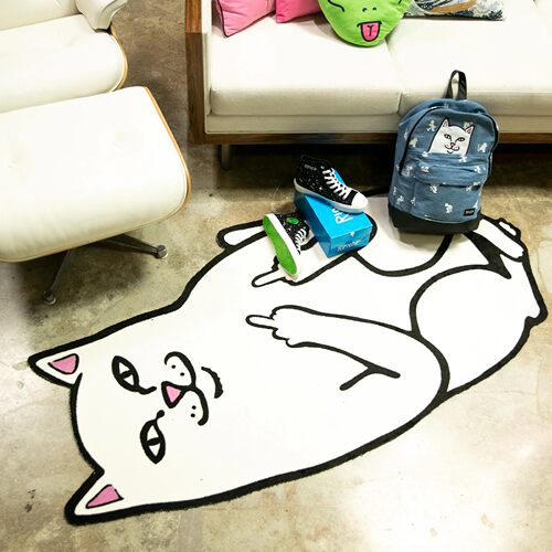 【Ohh】现货 RIPNDIP LORD NERMAL RUG 美潮贱猫地毯