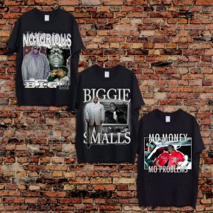 TEES 现货HOMAGE Ohh T恤 BIGGIE嘻哈新说唱男四季 短袖 新款