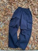 冲锋裤 mama 两侧大口袋工装 休闲裤 studio 儿童户外山系加绒伞兵裤