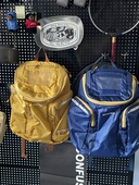 mama studio 儿童撞色字母刺绣双肩包大容量背包山系户外运动包