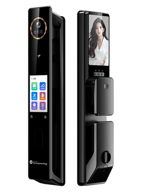 三星智能锁Q30系列掌静脉3D人脸识别全自动指纹密码家用防盗门锁
