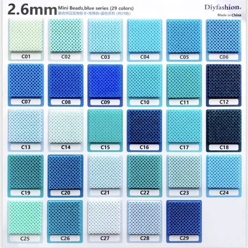 拼豆补充包C色系融合豆2.6mm黄豆豆Mard婆娑同款同色小豆颗粒diy