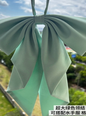 绿色大领结