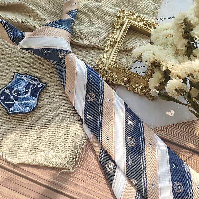原创jk制服领带日系学院风