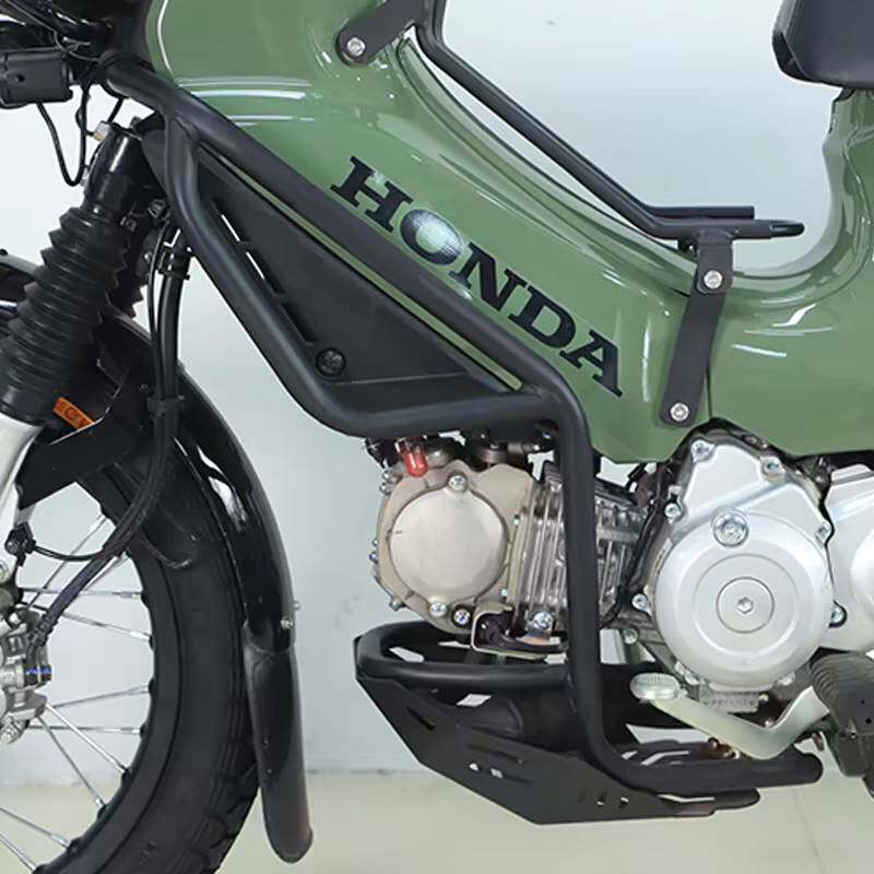适用于本田Cub Cc110保护摩托车改装配件缓冲器发动机保护中置架