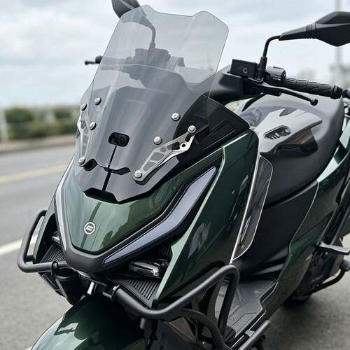 骑仕牛适用于春风 150SC-F护膝挡风scf150改装防寒护腿挡板配件
