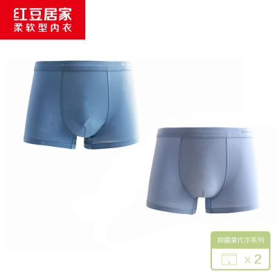 2条红豆内裤男莫代尔棉EK019