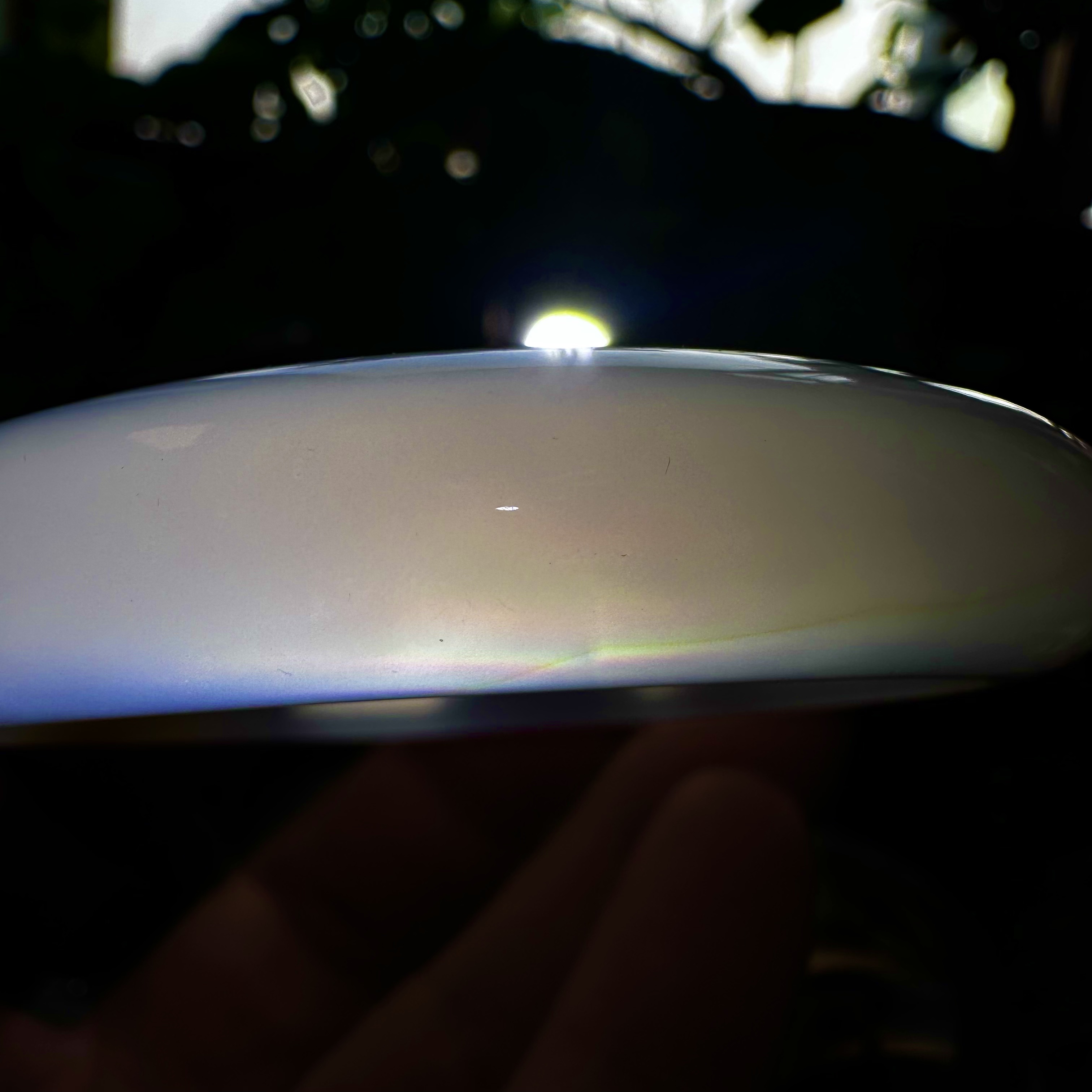 天然马料海洋玉髓白冰一口糖七彩极光彩虹光虹膜玛瑙手镯60口径